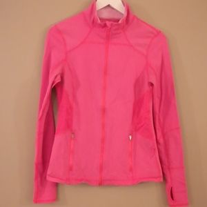 Windbreaker pink jacket